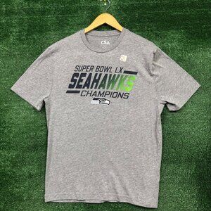 NFL Seattle Seahawks Super Bowl LX T-Shirt Size Medium